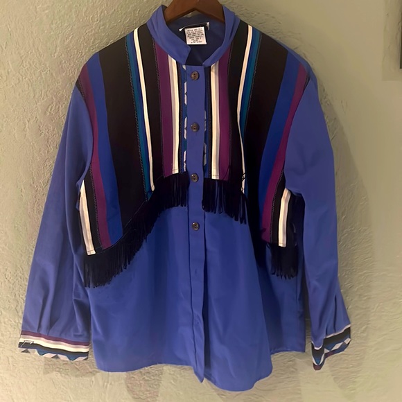 Vintage 80s Kayo of California Floral Western Button Up Shirt rare long sleeve - Picture 1 of 7